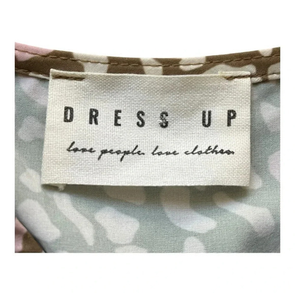 Dress Up Batwing Kaftan Style Leopard Print Maxi Dress Women Size Large‎ - Picture 6 of 7